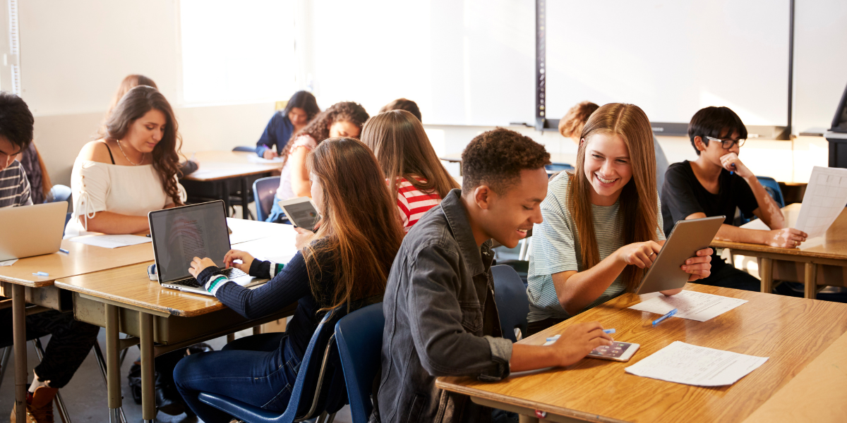 High school students taking structured notes, highlighting how good note-taking habits contribute to better study skills for high school students.