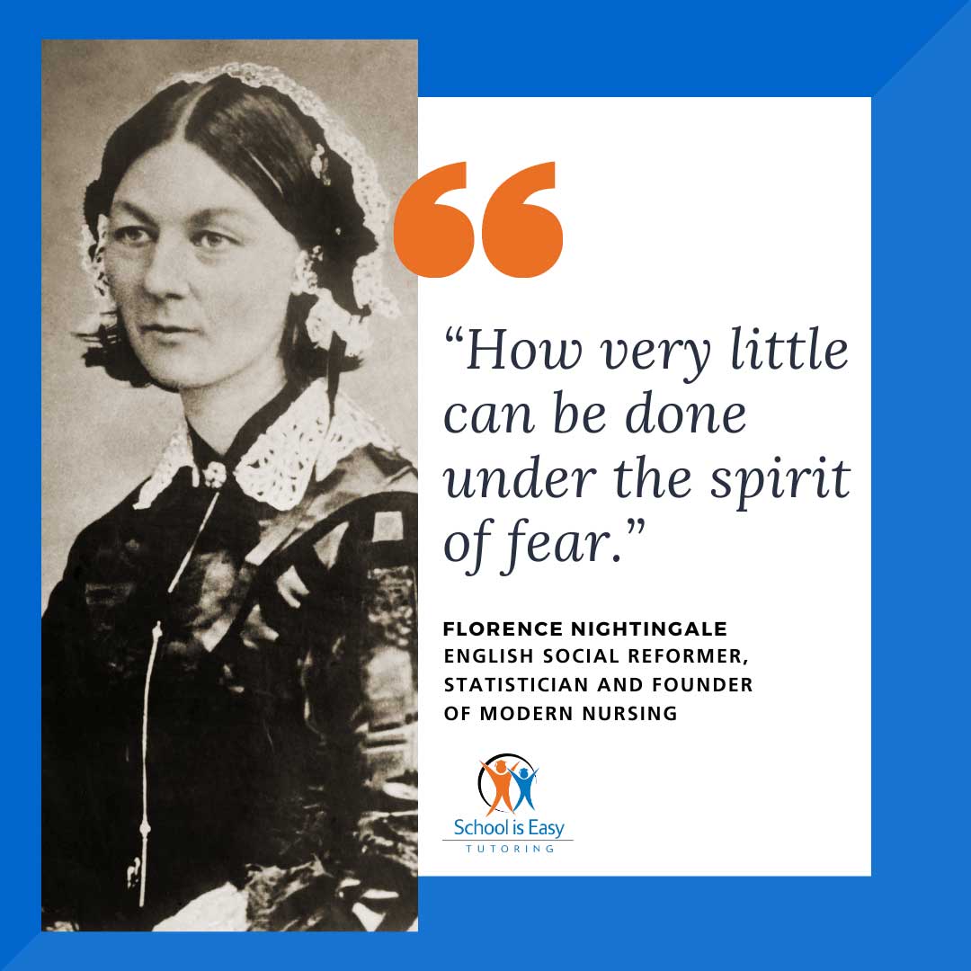 Florence Nightingale is the first inspirational woman worthy of recognition