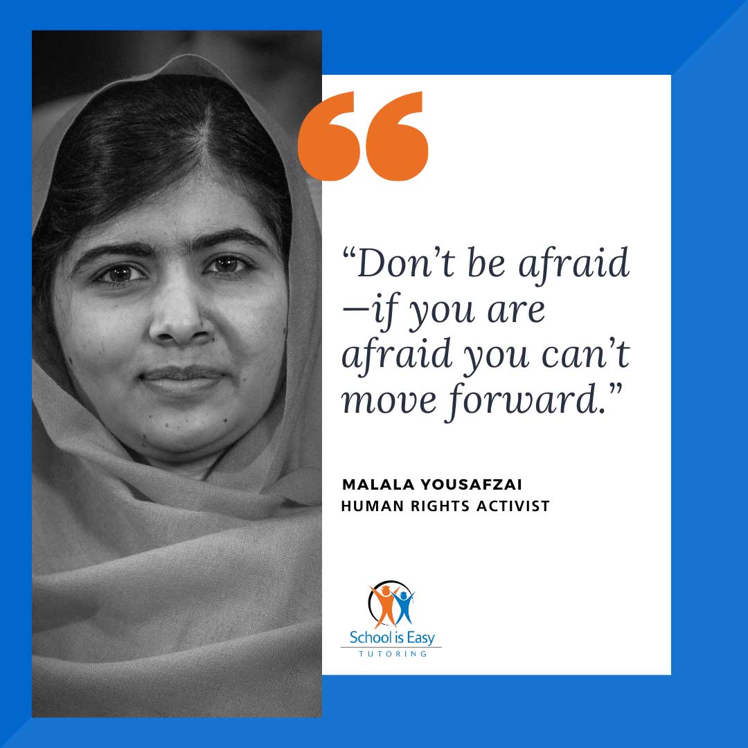 Malala Yousafzai - human rights activist